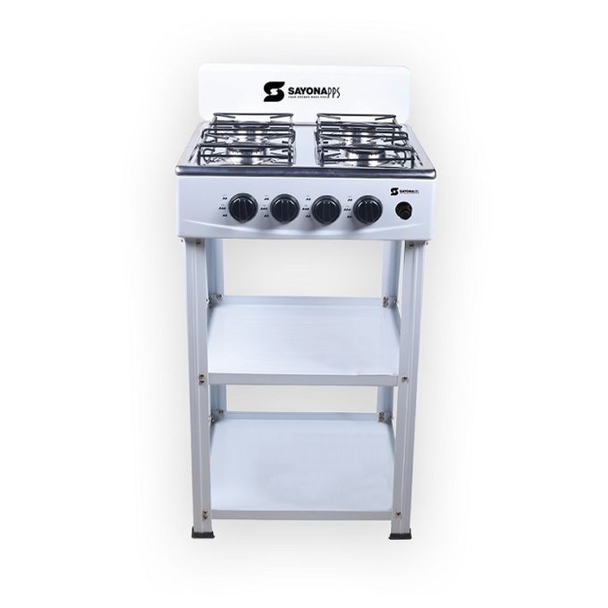 Sayona STANDING GAS COOKER WITH STORAGE SHELF