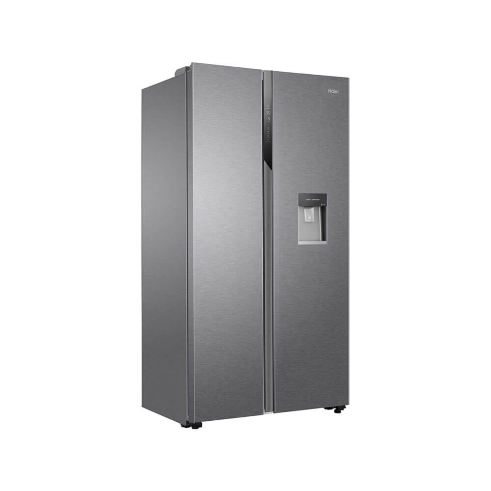 Haier 569 Litres Side By Side Door Fridge with Dispenser – HSR-3918EWPG(UK)