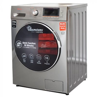 Ramtons RW/160 Washing Machine Front Load Full Automatic 10kg Washer & 6kg Dryer