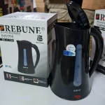 KETTLE ;1.7L Rebune Electric Kettle RE-1-102 ;Food grade Pladic body Concealed Stainless l heating element Boil-dry protection Removable & washable filter