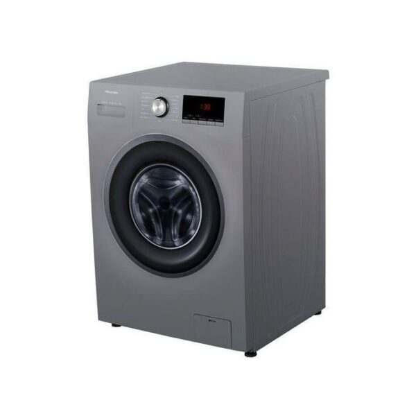 Powerful Hisense WFQP7012EVMT Washing Machine, 7Kg Front Load , Silver (2YRS WRTY)– Exceptional Cleaning Power and Style! - Image 3