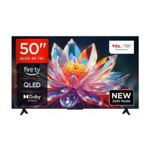 TCL 50T6C 50 Inch QLED 4K Smart Android Google TV