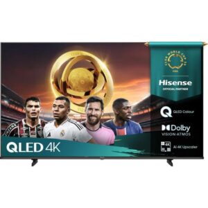 Hisense 65 inch QLED 65Q6N Smart 4K UHD TV Dolby Vision & Atmos 60Hz Bluetooth, Netflix & YouTube