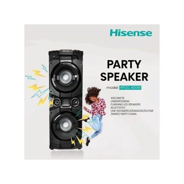 Hisense Soundbar Party Speaker HP130 WITH MICROPHONE FUNCTION - Image 2