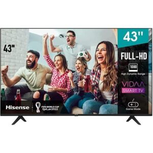 Hisense 43 Inch 43A4KKEN Smart Frameless FHD TV (2YRs WRTY)