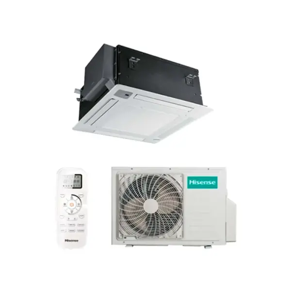 Hisense Cassette 12000 BTU Air Conditioner AUC-12HRSAA1/AUW12H4SS
