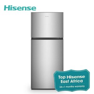 Hisense REF418DR Fridge 424L double door silver colour